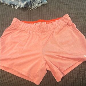 Nike Pink Athletic Shorts Lightweight Performance